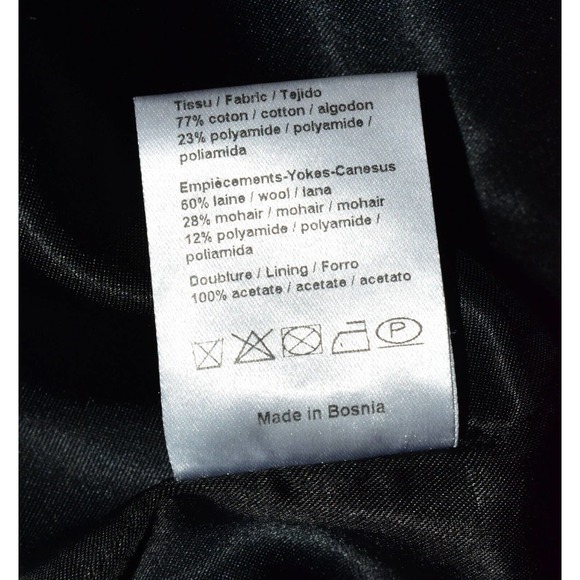 Sandro Black and White Tweed Jacket - Picture 7 of 7